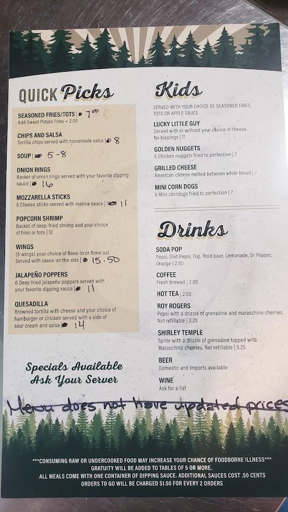 Lucky's Bar & Grill Menu image 3
